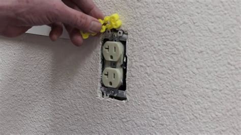 loose metal electrical box|loose outlet box inside wall.